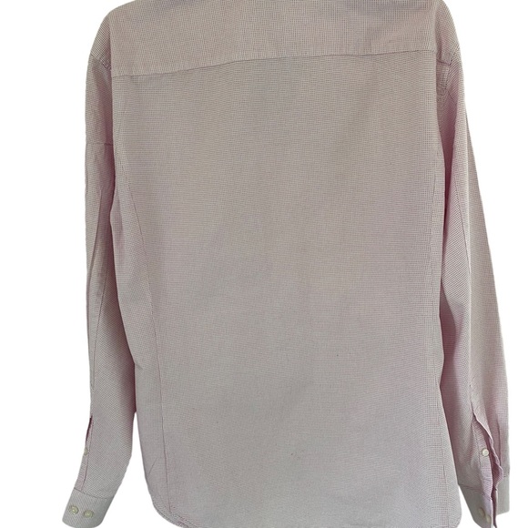 Men’s Calvin Klein micro mini dot button down shirt - Picture 2 of 6